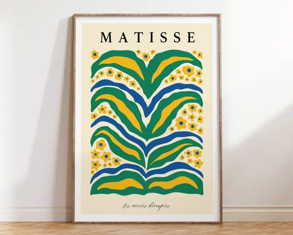 DecorBites™ Matisse Floral Art Print Collection