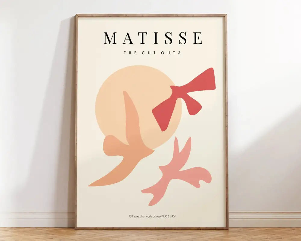 DecorBites™ Matisse Floral Art Prints and Canvas Exhibition