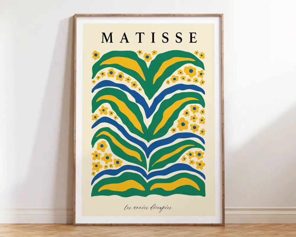 DecorBites™ Matisse Floral Art Prints and Canvas Exhibition