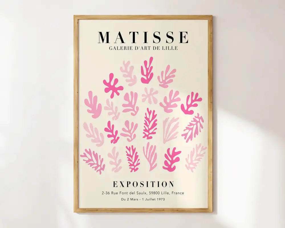 DecorBites™ Matisse Floral Art Prints and Canvas