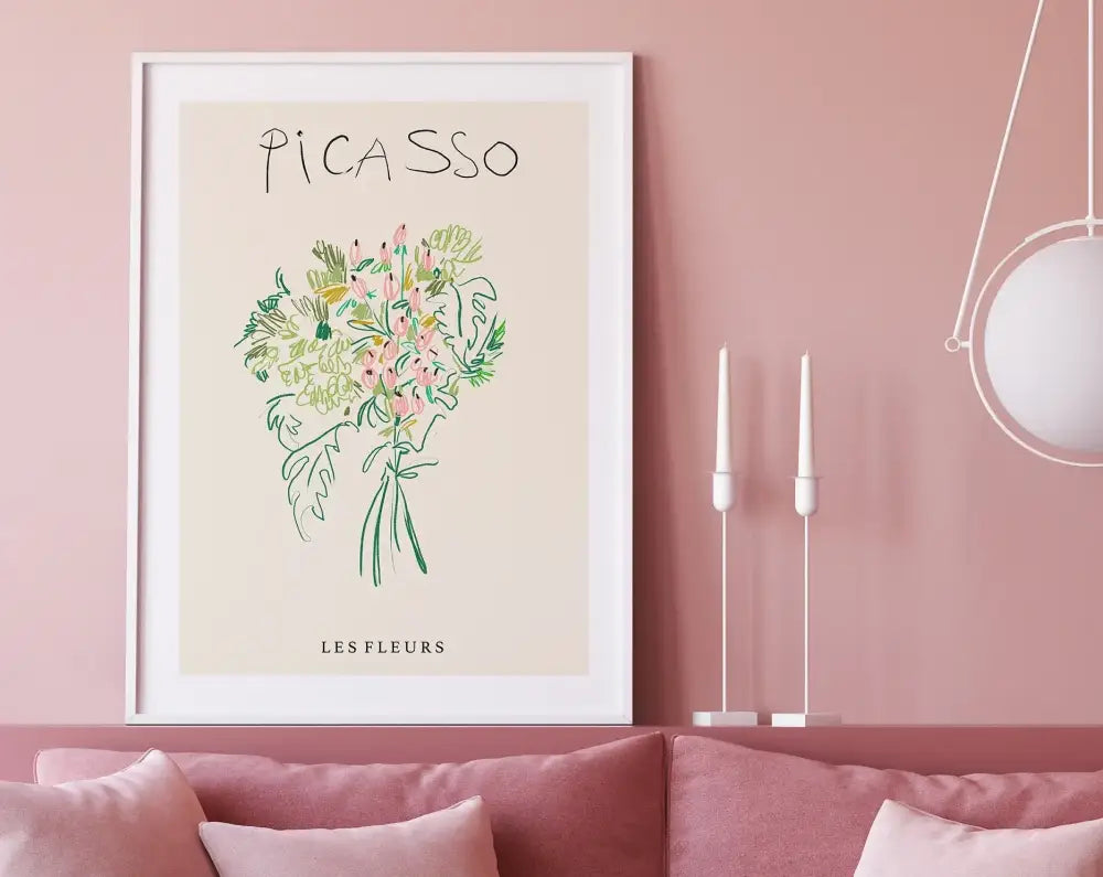 DecorBites™ Matisse Floral Art Prints and Canvas