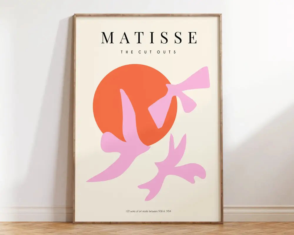 DecorBites™ Matisse Floral Art Prints and Canvas