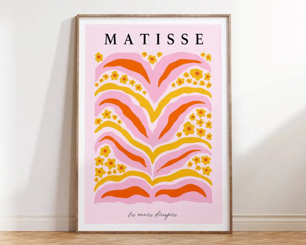 DecorBites™ Matisse Floral Art Prints & Canvas Exhibition
