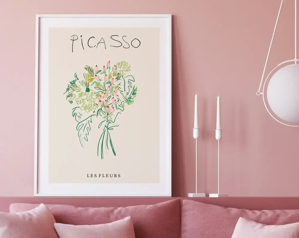 DecorBites™ Matisse Floral Art Prints Collection