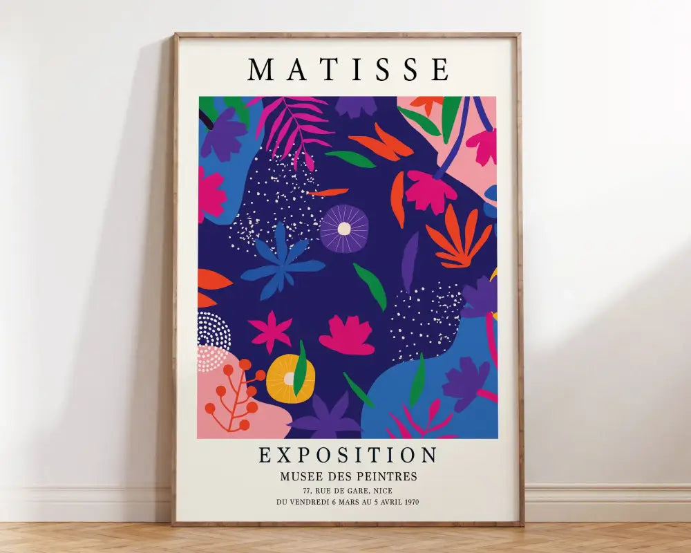 DecorBites™ Matisse Floral Prints and Canvas Art