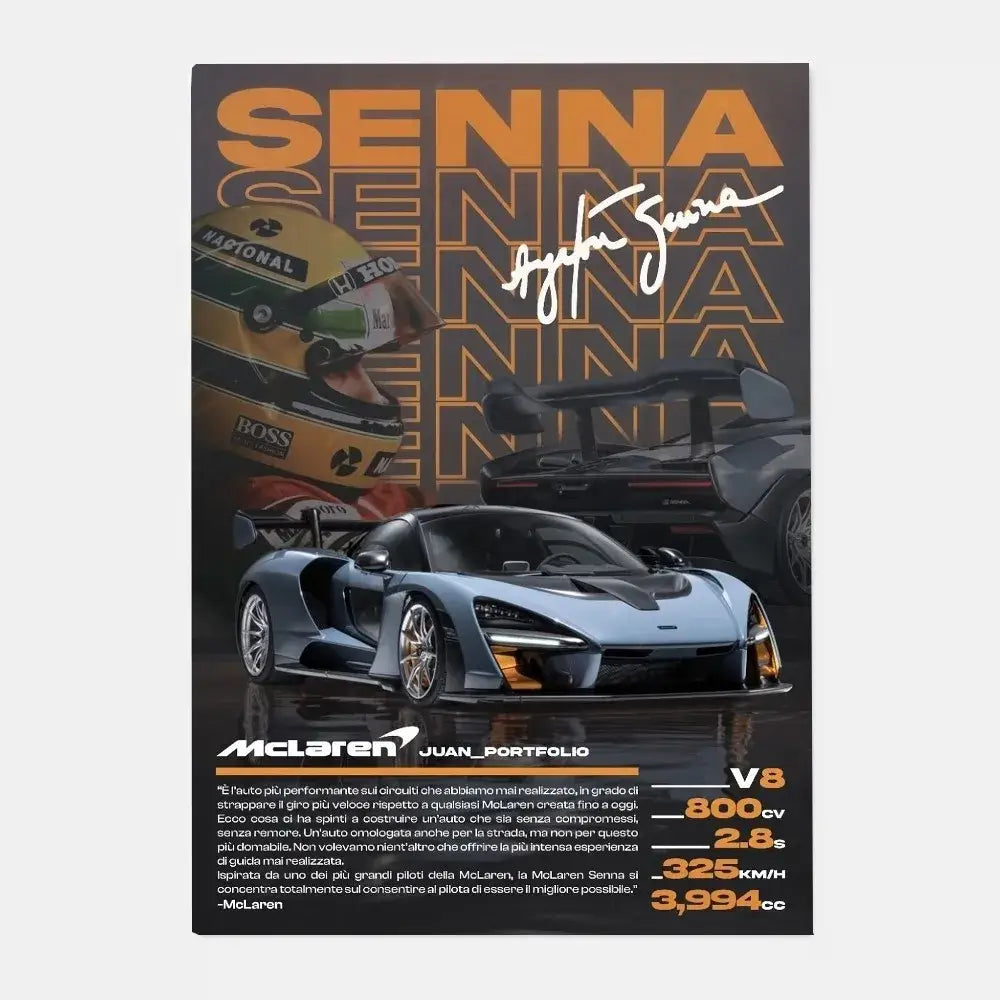 ملصق فاخر لديكور المنزل من DecorBites™ Mclaren P1 GTR