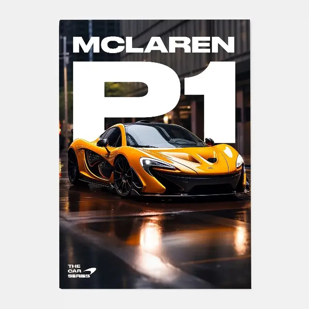 ملصق فاخر لديكور المنزل من DecorBites™ Mclaren P1 GTR