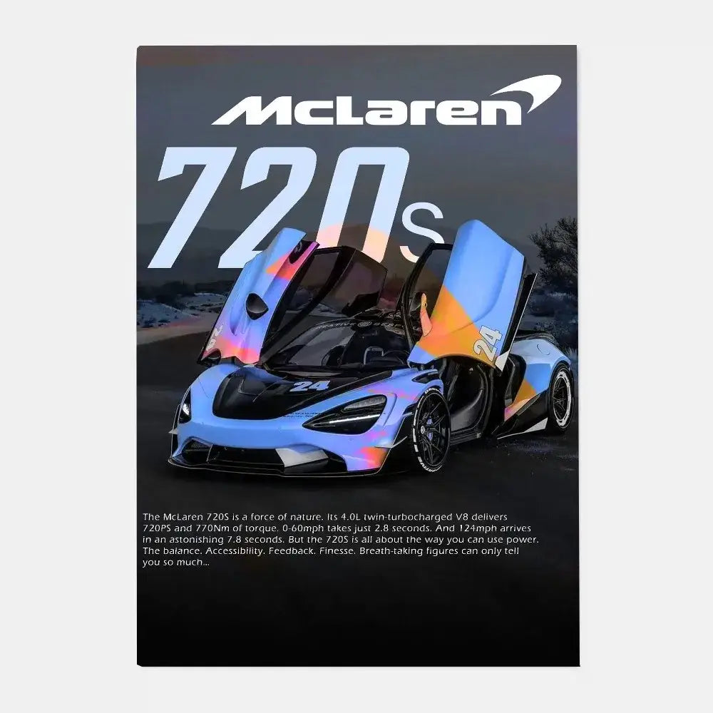ملصق فاخر لديكور المنزل من DecorBites™ Mclaren P1 GTR