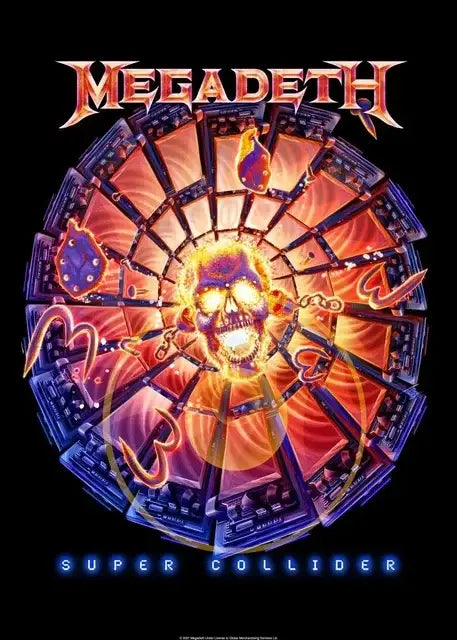 DecorBites™ Megadeth Canvas Poster: Rock Music Wall Art