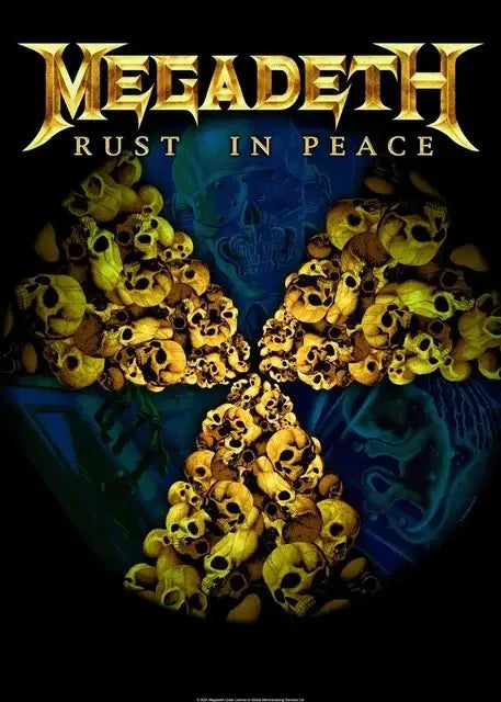 DecorBites™ Megadeth Canvas Poster: Rock Music Wall Art