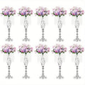 DecorBites™ Metal Flower Vases for Wedding Centerpieces