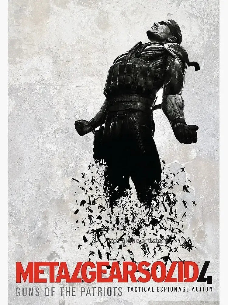 DecorBites™ Metal Gear Solid Art Poster - Canvas Print
