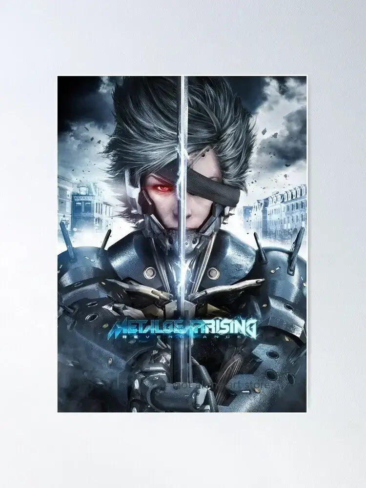 DecorBites™ Metal Gear Solid Art Poster - Canvas Print