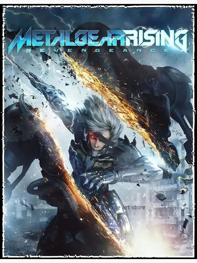 DecorBites™ Metal Gear Solid Art Poster - Canvas Print