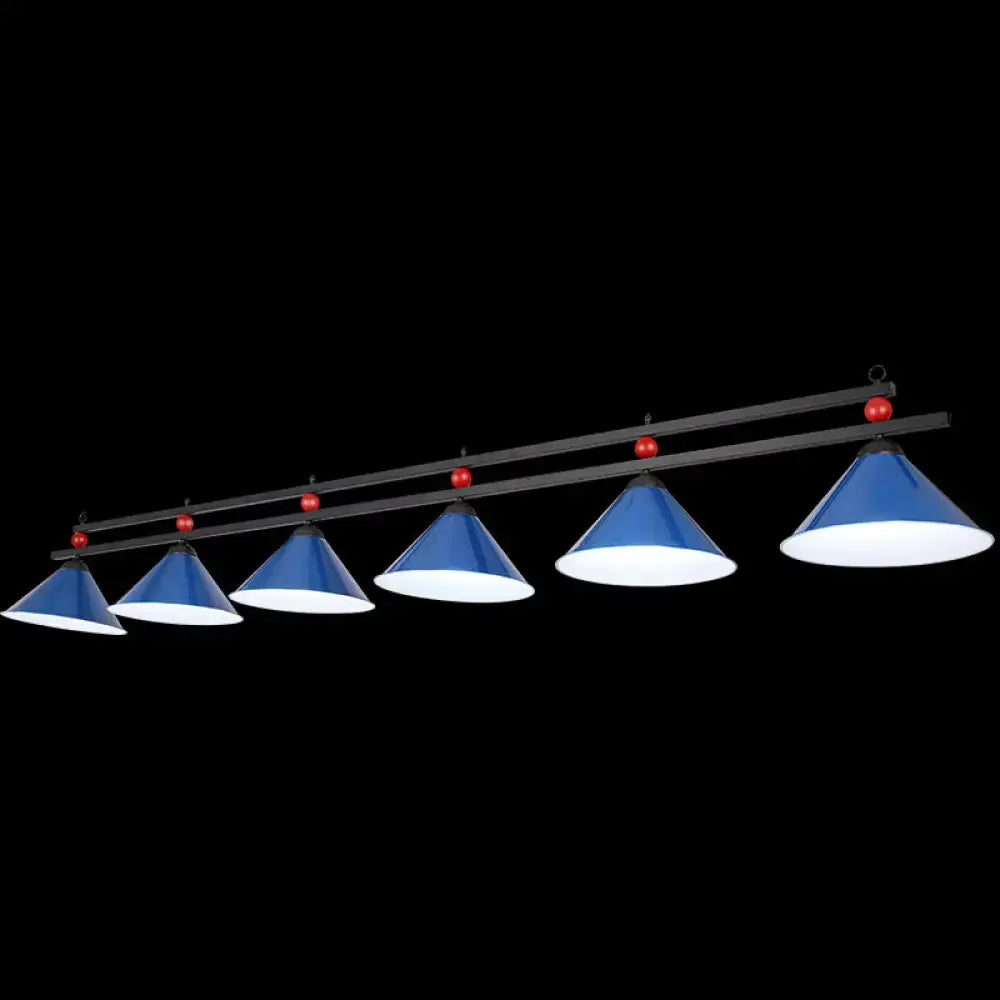 DecorBites™ Metal Hanging Island Light - Industrial Billiard Club Pendant