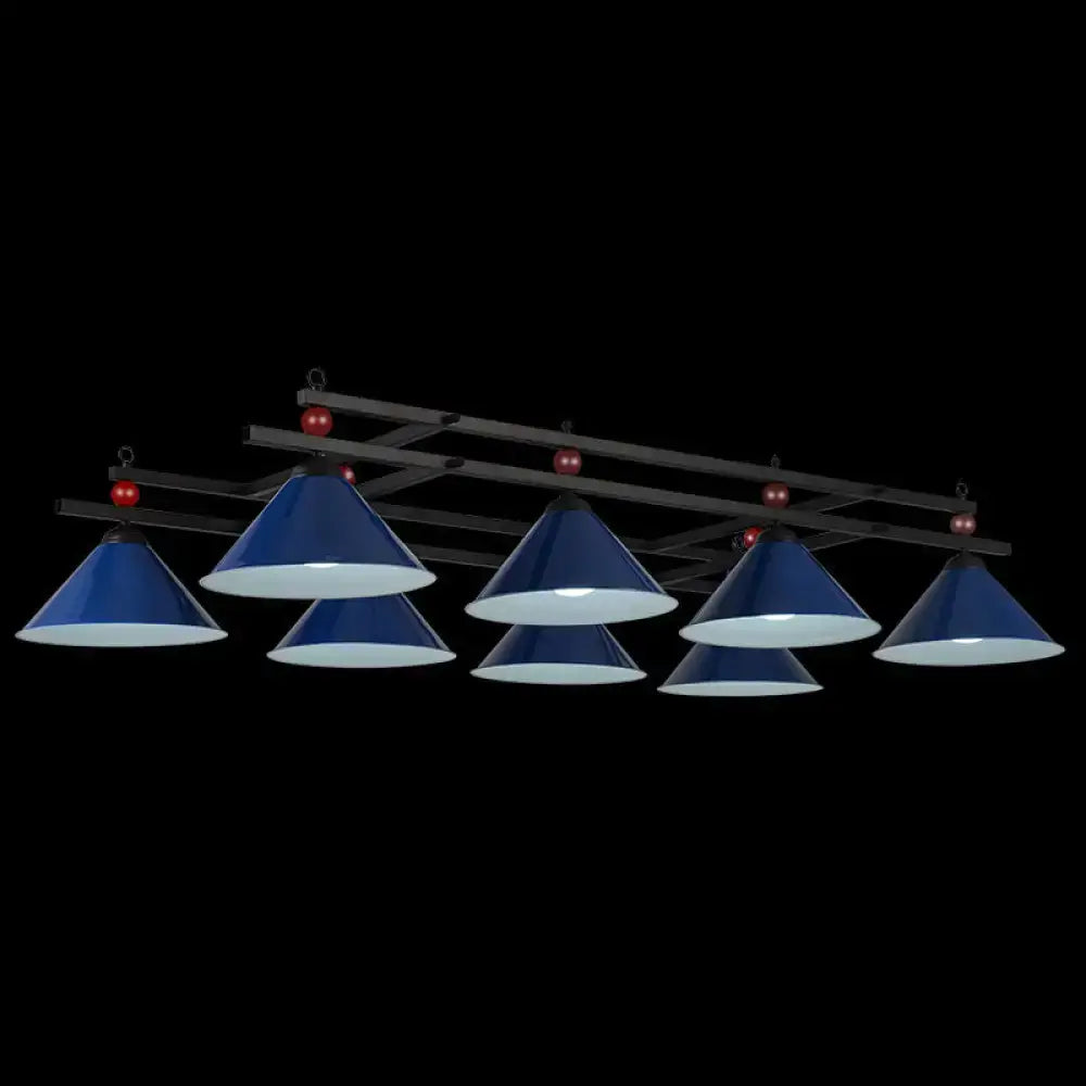 DecorBites™ Metal Hanging Island Light - Industrial Billiard Club Pendant