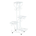 DecorBites™ Metal Plant Stand for 4 Flower Pots