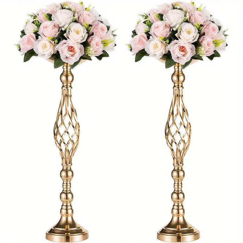 DecorBites™ Metal Vase Set for Special Occasions