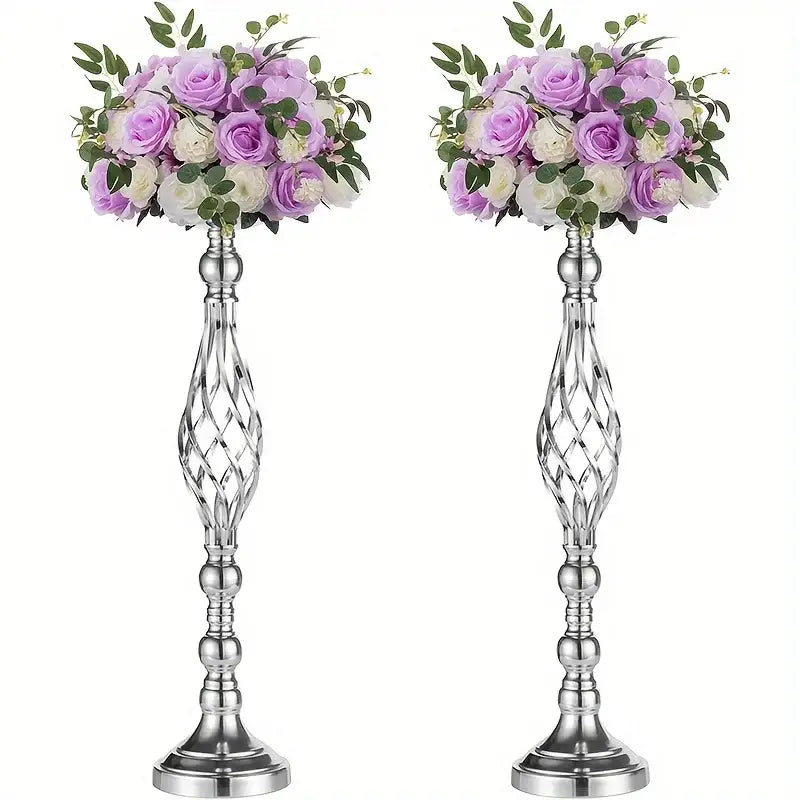 DecorBites™ Metal Vase Set for Special Occasions