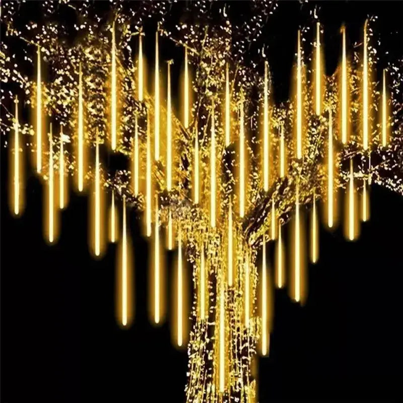 DecorBites™ Meteor Shower LED String Lights for Outdoor Decor