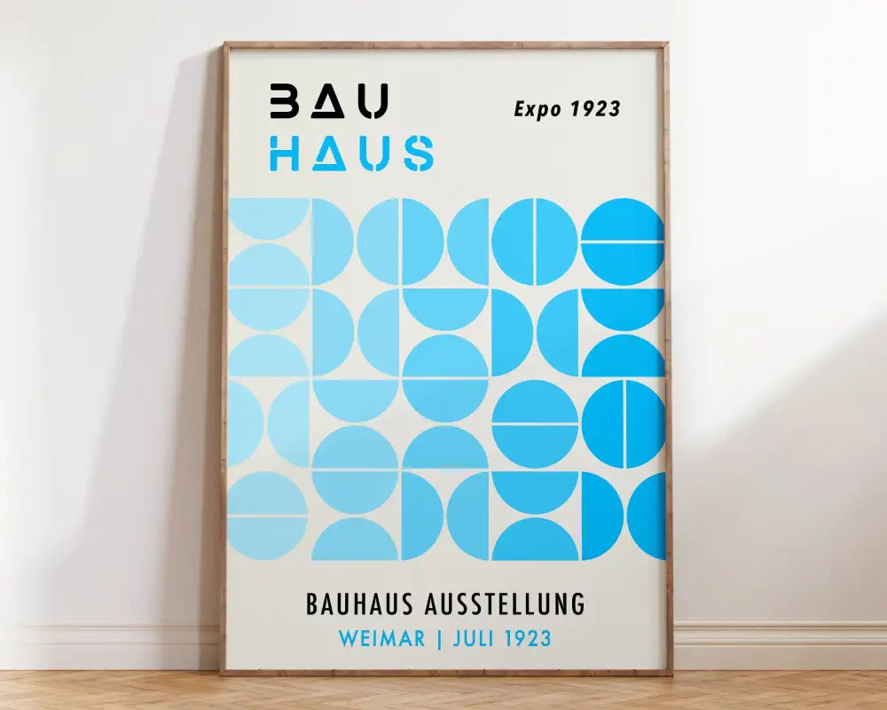 DecorBites™ Mid Century Geometric Canvas Wall Art