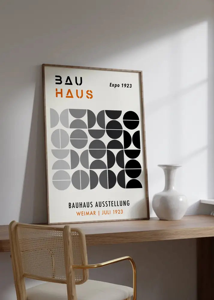 DecorBites™ Mid Century Geometric Canvas Wall Art