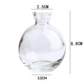 DecorBites™ Mini Glass Flower Vase for Home Decor