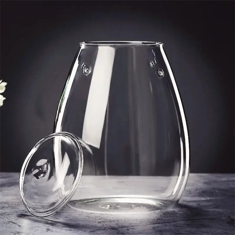 DecorBites™ Mini Glass Terrarium for Succulents and Moss