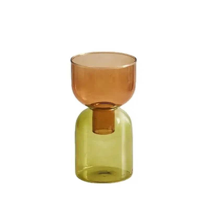 DecorBites™ Mini Glass Vase Set for Plants and Candles