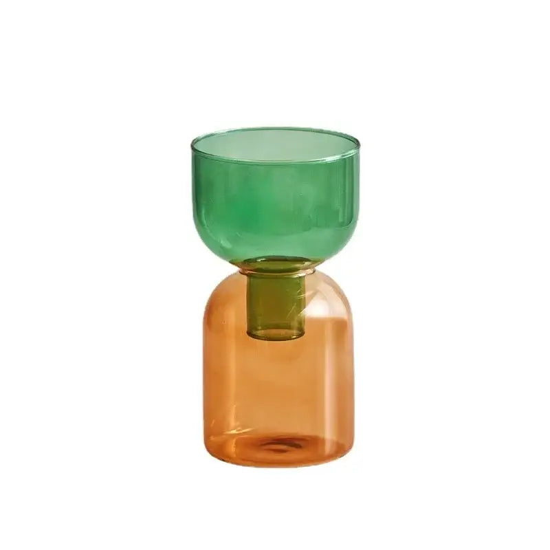 DecorBites™ Mini Glass Vase Set for Plants and Candles