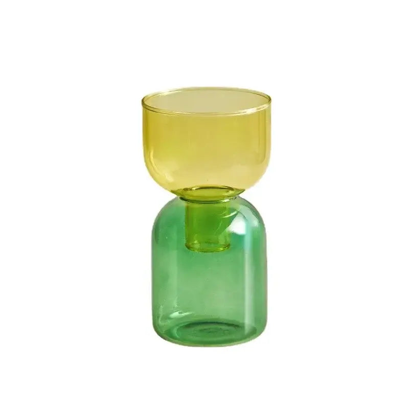 DecorBites™ Mini Glass Vase Set for Plants and Candles