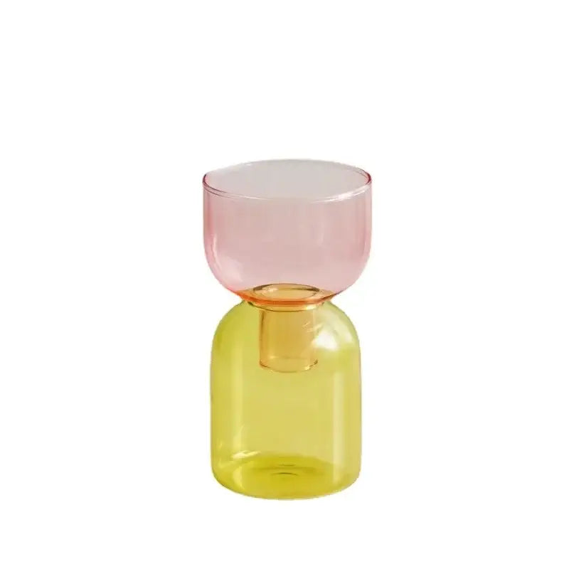 DecorBites™ Mini Glass Vase Set for Plants and Candles