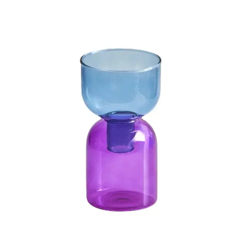 DecorBites™ Mini Glass Vase Set for Plants and Candles