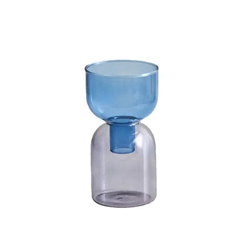 DecorBites™ Mini Glass Vase Set for Plants and Candles