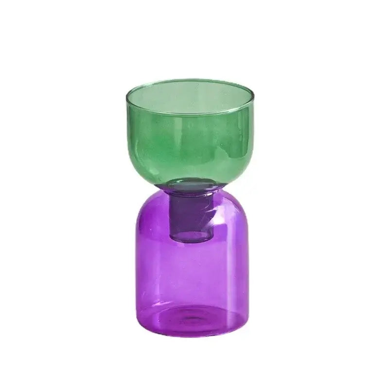 DecorBites™ Mini Glass Vase Set for Plants and Candles