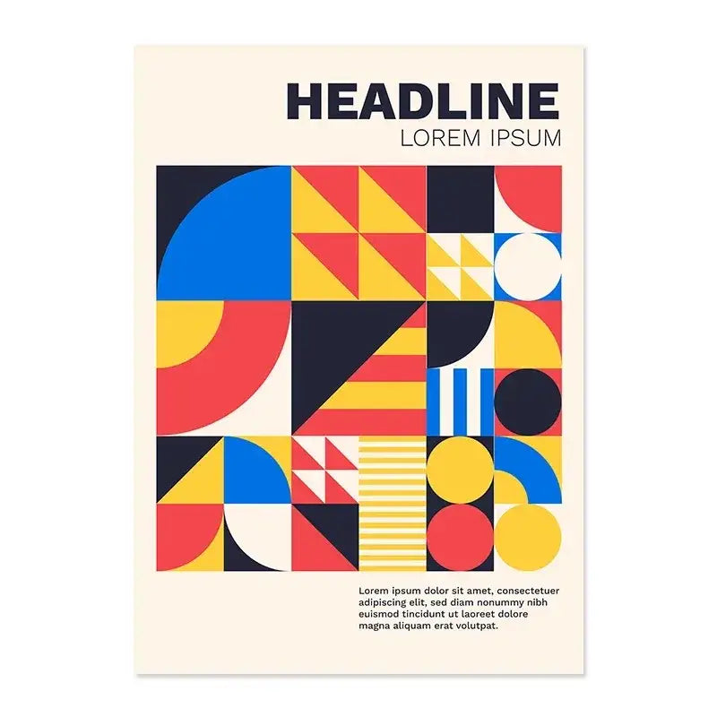 DecorBites™ Minimalist Black & White Canvas Print Home Wall Art