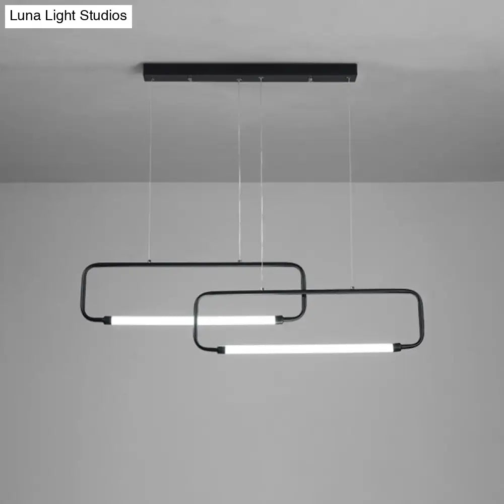 DecorBites™ Minimalist Geometric LED Dining Room Pendant Light