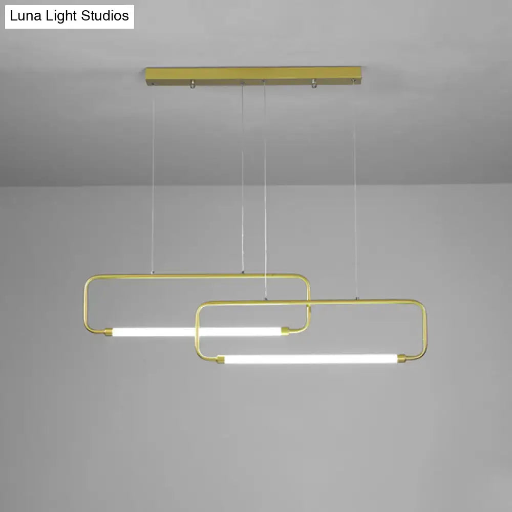 DecorBites™ Minimalist Geometric LED Dining Room Pendant Light