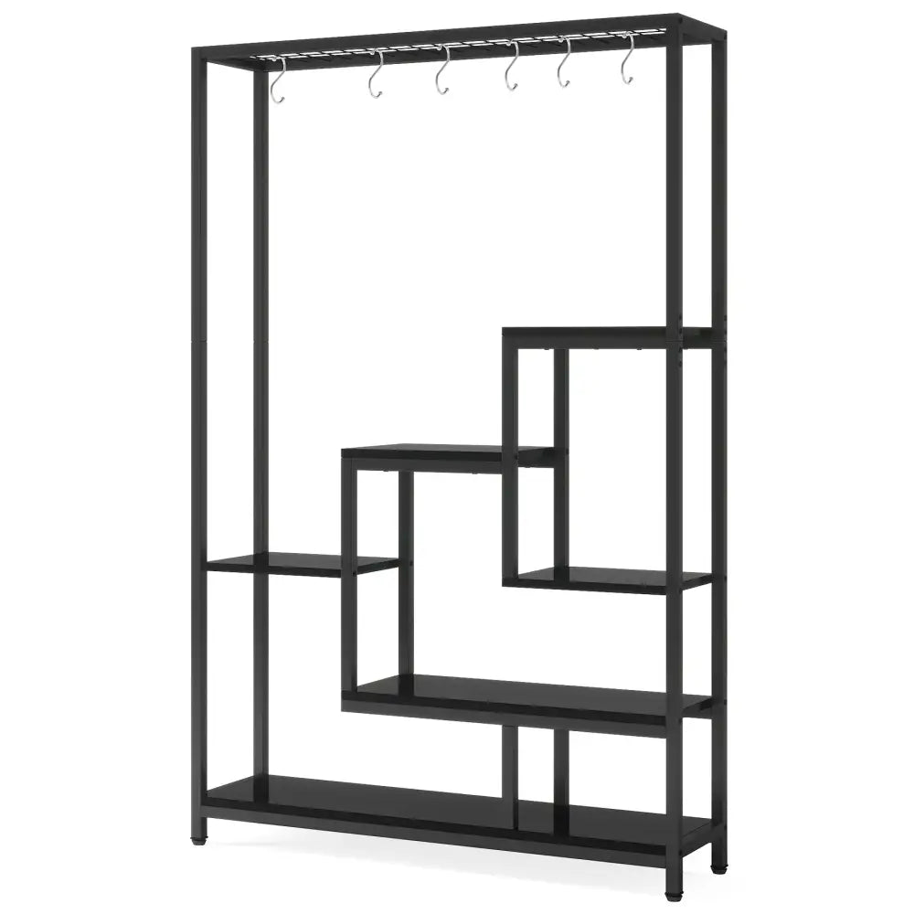 DecorBites™ Modern 5-Tier Tall Metal Plant Stand