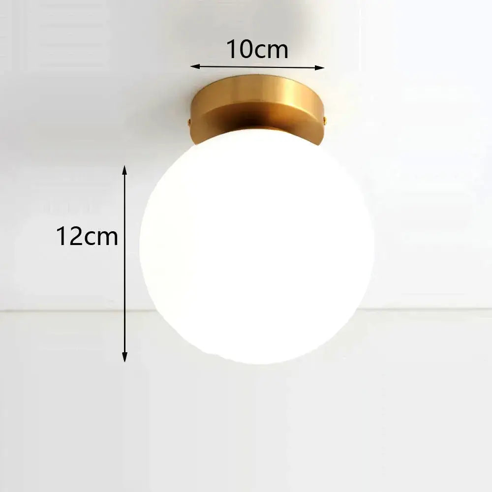 DecorBites™ Modern Acrylic Ball Ceiling Light for Home