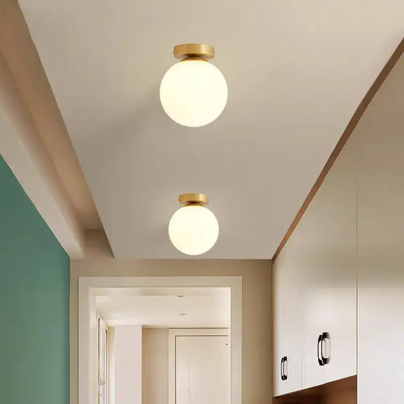 DecorBites™ Modern Acrylic Ball Ceiling Light for Home