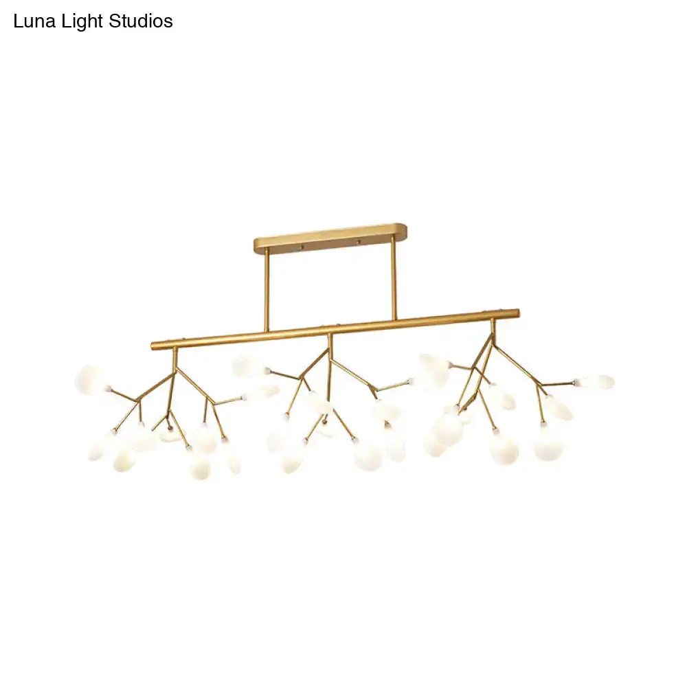 DecorBites™ Modern Acrylic LED Pendant Light Fixture with 27 Heads for Living Room