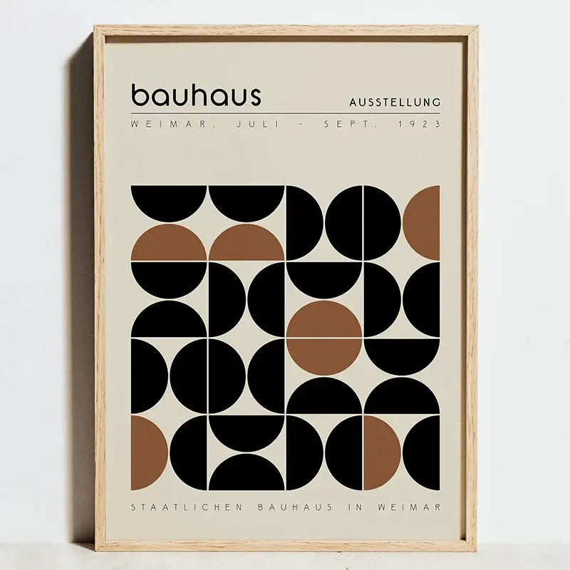 DecorBites™ Modern Bauhaus Exhibition Posters for Home Decor