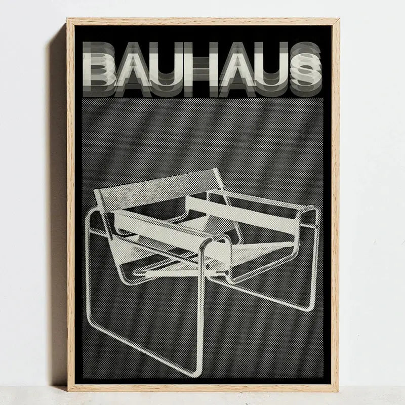 DecorBites™ Modern Bauhaus Exhibition Posters for Home Decor