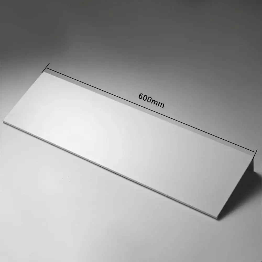 DecorBites™ Modern Black and White Wall-Mounted Organizer Shelf