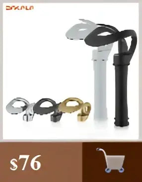 DecorBites™ Modern Black Bathroom Sink Faucet