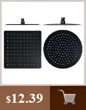 DecorBites™ Modern Black Bathroom Sink Faucet