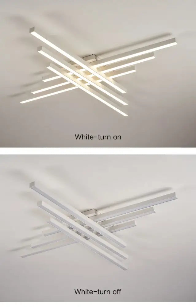 مصابيح ثريا DecorBites™ LED سوداء حديثة لغرفة النوم وغرفة المعيشة