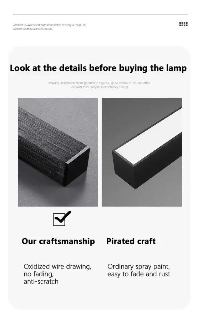 مصابيح ثريا DecorBites™ LED سوداء حديثة لغرفة النوم وغرفة المعيشة
