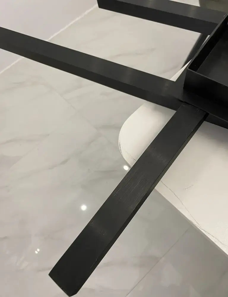 مصابيح ثريا DecorBites™ LED سوداء حديثة لغرفة النوم وغرفة المعيشة
